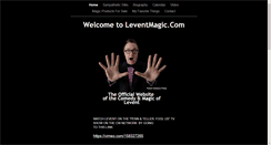 Desktop Screenshot of leventmagic.com